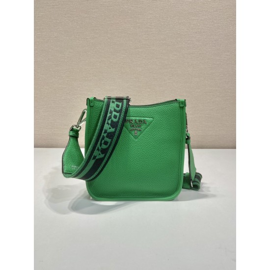 Prada Leather mini shoulder bag Size: 19x20x6CM