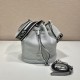 Prada Leather bucket bag  Size: 20x25x14CM