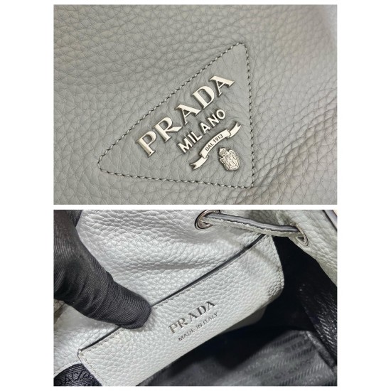 Prada Leather bucket bag  Size: 20x25x14CM