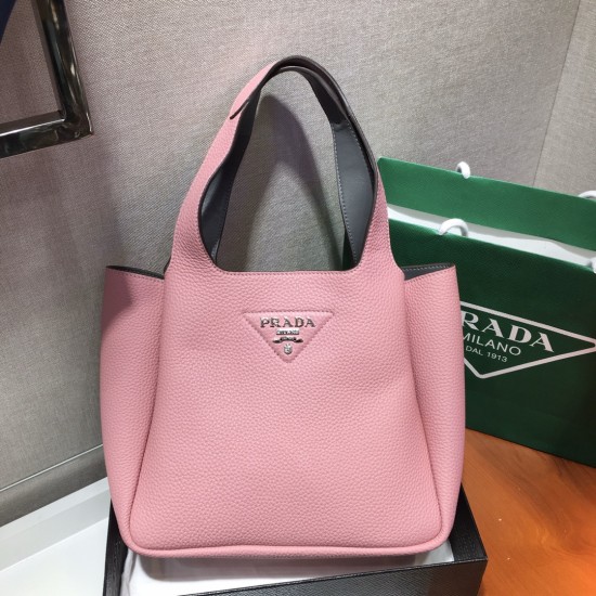 Prada Leather tote  Size: 25x21.5x14CM