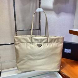 Prada Re-Nylon and Saffiano leather tote bag