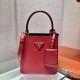 Small Prada Panier Saffiano leather Bucket bag Size: 17x18x10.5CM