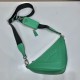 Prada Triangle leather shoulder bag  Size: 26x14x12cm