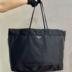 Prada Re-Nylon and Saffiano leather tote bag