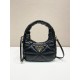 Prada Nappa-leather mini bag with topstitching Size: 21x12.5x6.5CM