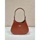 Prada Leather shoulder bag Size: 26x17x4.5CM