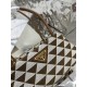 Small embroidered fabric Prada Symbole bag