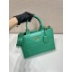 Small leather Prada Symbole bag with topstitching  Size: 30x23x9CM