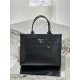 Large leather Prada Symbole bag with topstitching Size:39x30x12cm