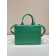 Small leather Prada Symbole bag with topstitching  Size: 30x23x9CM