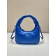 Prada Nappa-leather mini bag with topstitching Size: 21x12.5x6.5CM