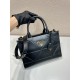 Small leather Prada Symbole bag with topstitching  Size: 30x23x9CM