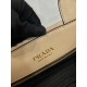 Small leather Prada Symbole bag with topstitching  Size: 30x23x9CM