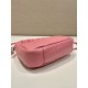 Prada Nappa-leather mini bag with topstitching Size: 21x12.5x6.5CM