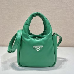 Small padded Prada Soft nappa-leather bag  Size: 18x15.5x10CM
