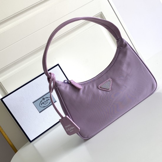 Re-Nylon Prada Re-Edition 2000 mini-bag  Size: 22x17x6CM