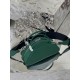 Prada Triangle Leather bowling bag Size: 25×14.5×11cm