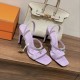 Hermes Glamour Sandals Heel height 9.5CM