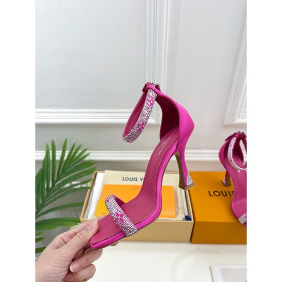 LV Sparkle Sandal Medium heel 6.5cm High heel 9.5cm