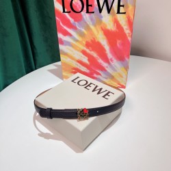 Loewe belt Double-sided imported cowhide width 2.0CM