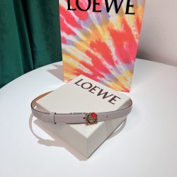 Loewe belt Double-sided imported cowhide width 2.0CM