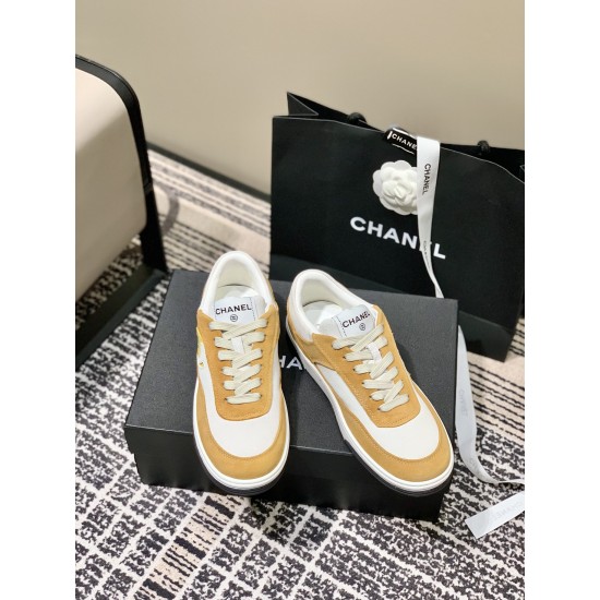 Chanel sheepskin sneakers