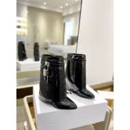 Givenchy Shark Lock ankle boots in leather