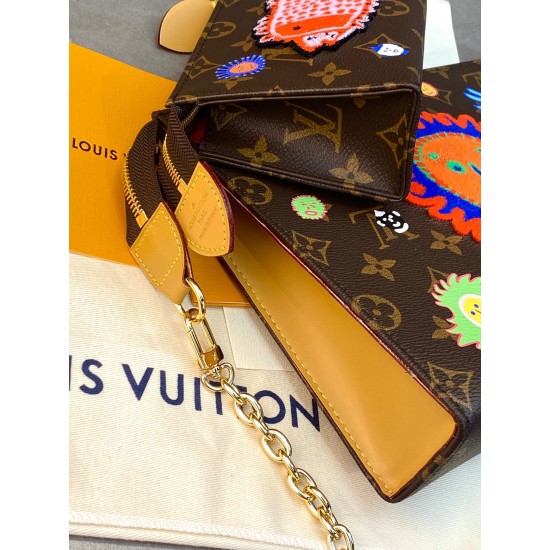 LV x YK Toiletry Pouch On Chain