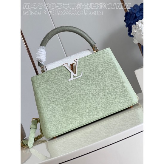 LV Capucines GM   Size: 31.5 X 20 X 11CM