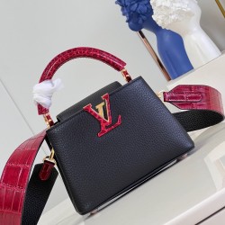 LV Capucines Mini   Size: 21 x 14 x 8 CM