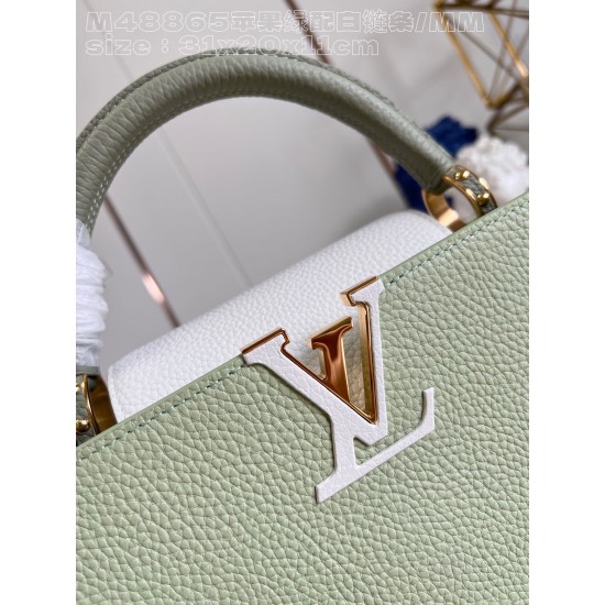 LV Capucines GM   Size: 31.5 X 20 X 11CM