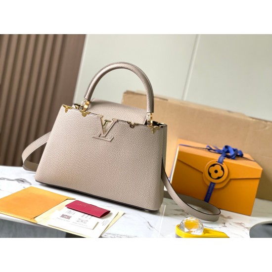 LV Capucines GM   Size: 31.5 X 20 X 11CM