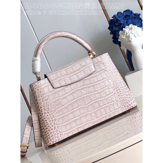 LV Capucines GM   Size: 31.5 X 20 X 11CM