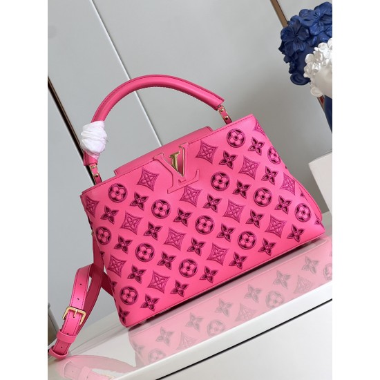 LV Capucines GM   Size: 31.5 X 20 X 11CM