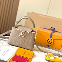 LV Capucines Mini   Size: 21 x 14 x 8 CM