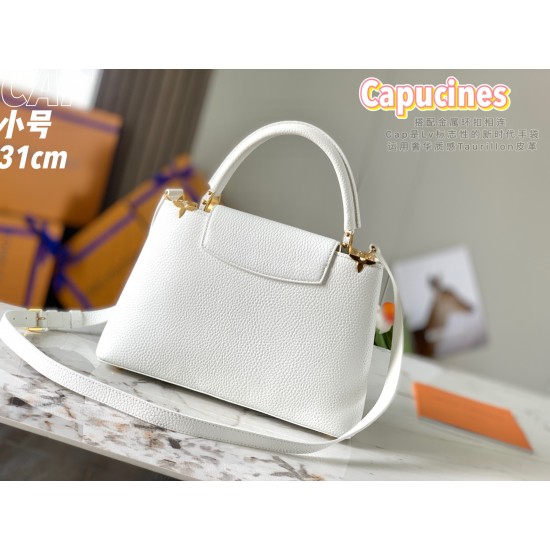 LV Capucines GM   Size: 31.5 X 20 X 11CM