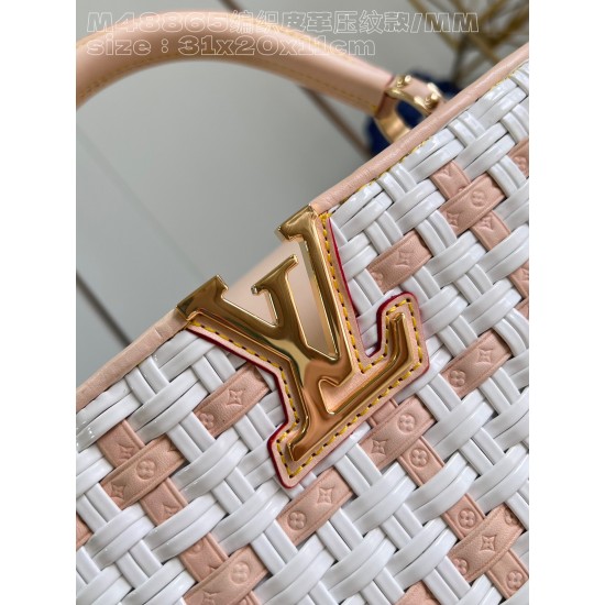 LV Capucines GM   Size: 31.5 X 20 X 11CM