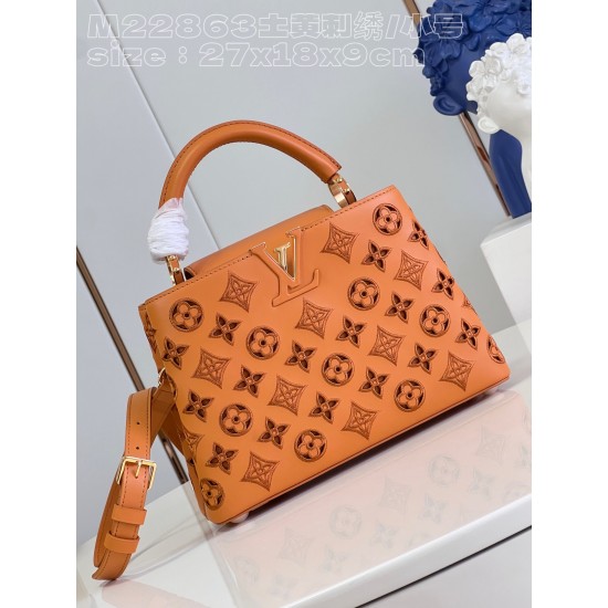 LV Capucines BB   Size: 27 x 18 x 9 CM