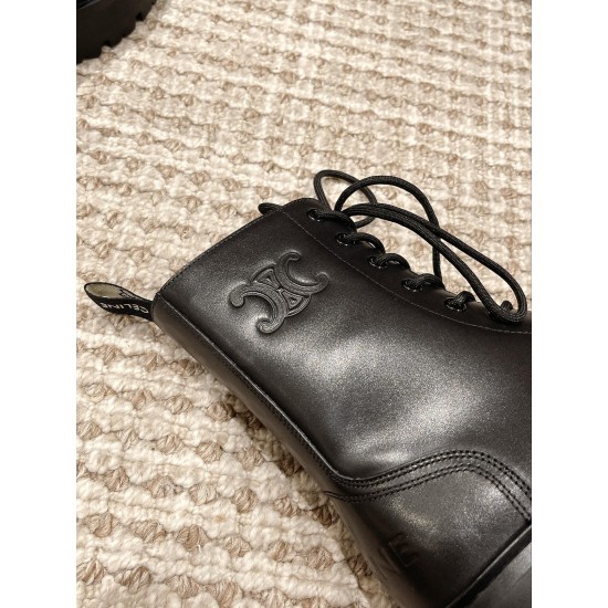 CELINE BULKY LACE-UP BOOT 