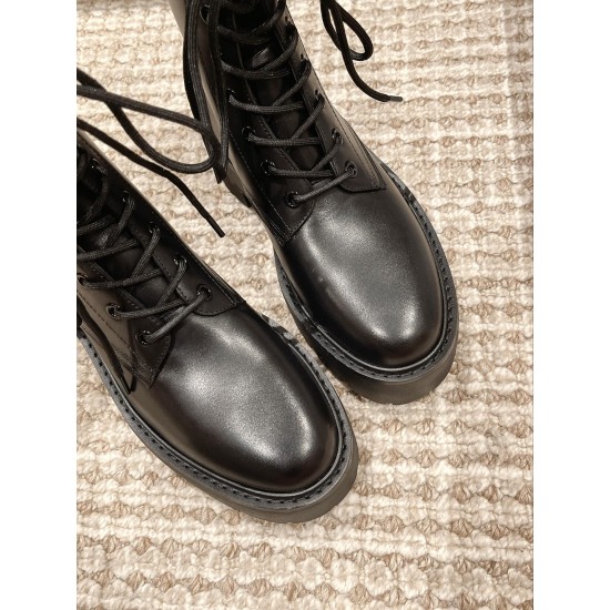 CELINE BULKY LACE-UP BOOT 