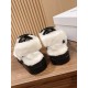 Celine Furry Sandals