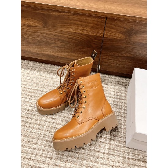 CELINE BULKY LACE-UP BOOT 