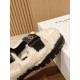 Celine Furry Sandals