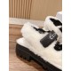 Celine Furry Sandals