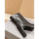 Balenciaga full leather boots Cowhide lining Leather outsole Heel height 9cm