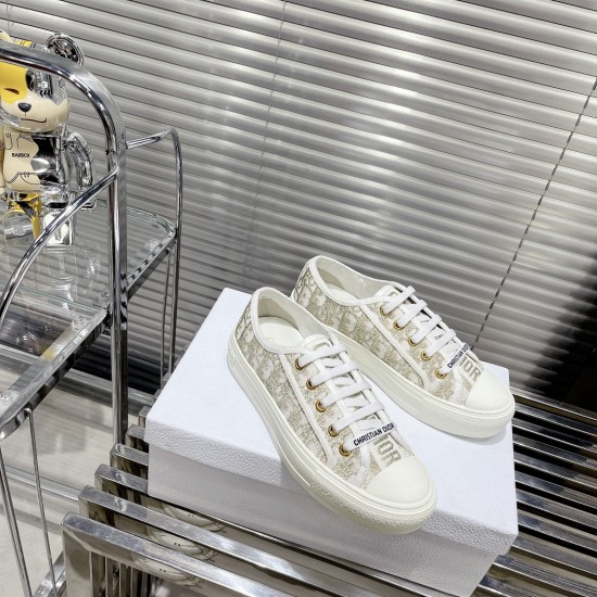 Dior Walkn Embroidered Sneakers