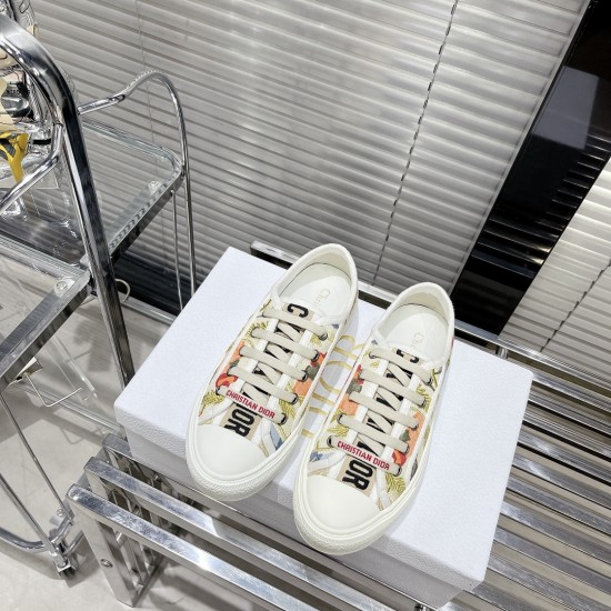 Dior Walkn Embroidered Sneakers