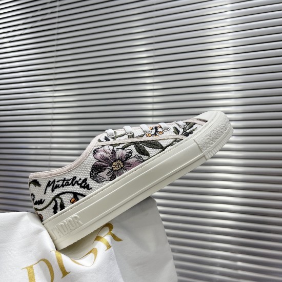 Dior Walkn Embroidered Sneakers