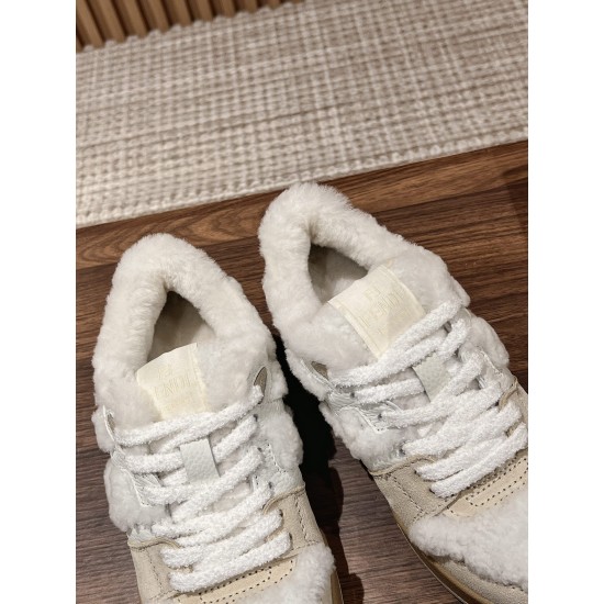 Fendi Match Wool Sneakers