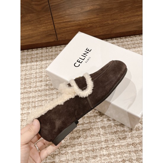 Celine Wool Shoes